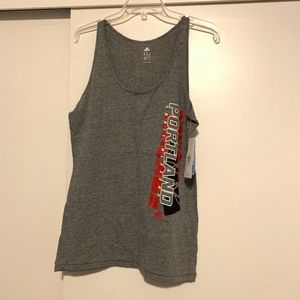 Adidas Portland Trail Blazers Side Logo Tank Sz XL